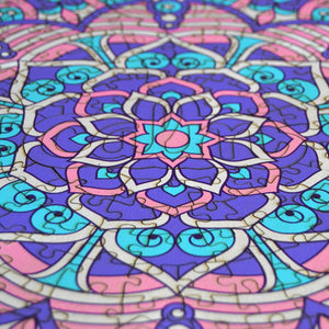 MANDALA Rompecabezas de Madera "CALMA" *Edición Piezas Especiales*