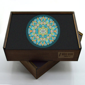 MANDALA Rompecabezas de Madera "PEACE" *Edición Piezas Especiales*