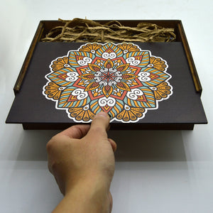 MANDALA Rompecabezas de Madera "ZEN"