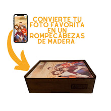 Cargar imagen en el visor de la galería, Mini Rompecabezas en Madera PERSONALIZADO *COMBO 2x1*