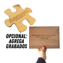 Cargar imagen en el visor de la galería, Mini Rompecabezas en Madera PERSONALIZADO *COMBO 2x1*